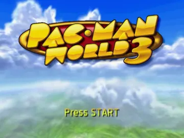 Pac-Man World 3 screen shot title